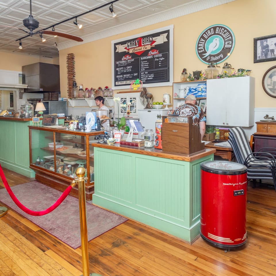 Early Bird bakery interior
