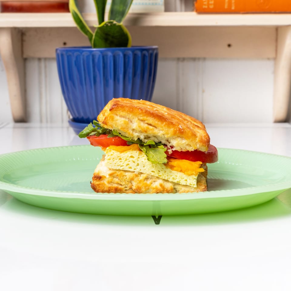 Build-your-own breakfast biscuit