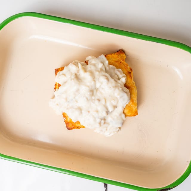 Biscuit and Gravy.
